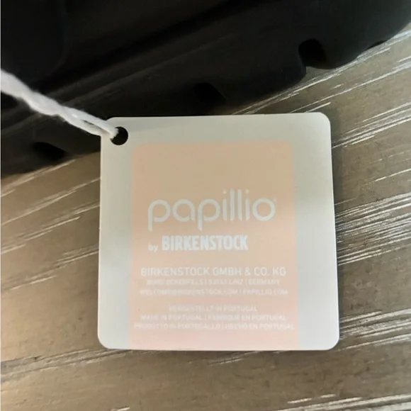 Black Leather Arizona Chunky Birkenstock Size 6 - Picture 7 of 9